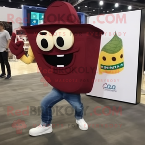 Maroon Nachos mascotte...