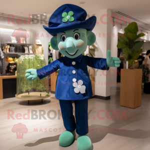 Blue Four Leaf Clover...