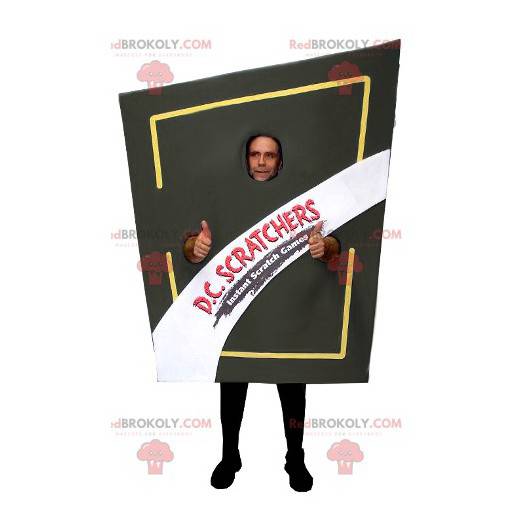 Mascotte gigante del gratta e vinci - Redbrokoly.com