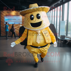 Gold Tacos maskot drakt...