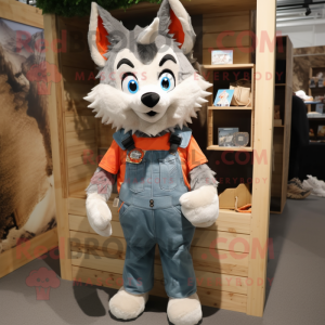 Peach Say Wolf mascotte...