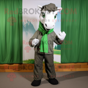 Forest Green Mare maskot...