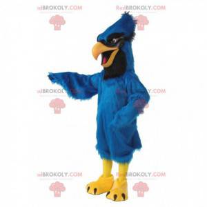 Mascotte Stellers Jay, blauw gaai-kostuum, vogel -