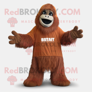 Rust Sasquatch mascotte...