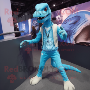 Sky Blue Velociraptor...