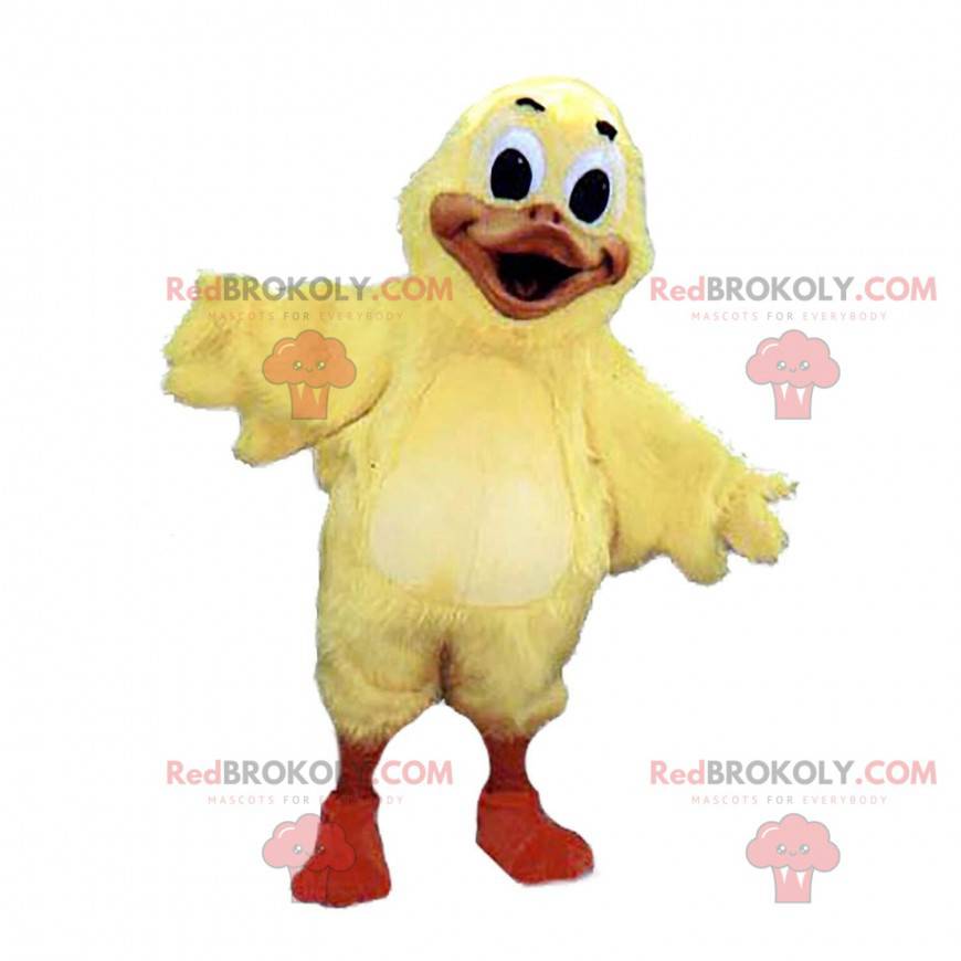 Mascot gran pájaro amarillo, canario, polluelo - Redbrokoly.com Mascot gran pájaro amarillo, canario, polluelo - Redbrokoly.com