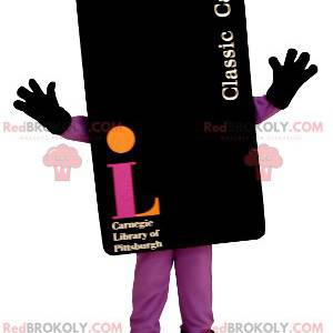 Mascotte gigante della carta nera - Redbrokoly.com