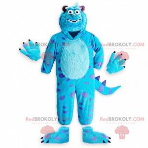 La mascota Sully, el famoso monstruo azul de Monsters, Inc. -