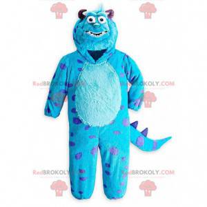 Mascot Sully, o famoso monstro azul da Monsters, Inc. -