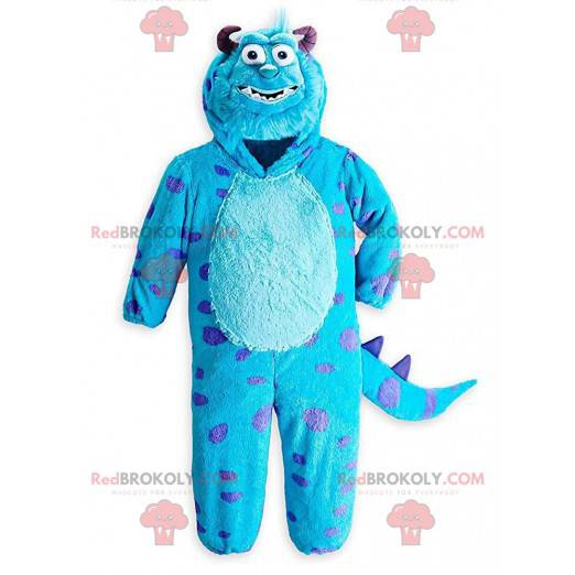 La mascota Sully, el famoso monstruo azul de Monsters, Inc. -