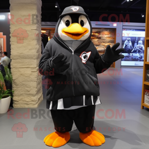 Black Penguin mascotte...