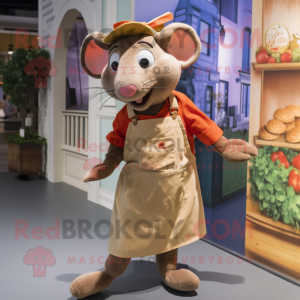 Tan Ratatouille mascotte...