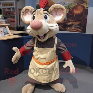 Tan Ratatouille mascotte...