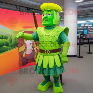 Lime Green Romeinse soldaat...