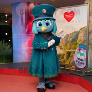 Teal Arrow Of Love mascotte...