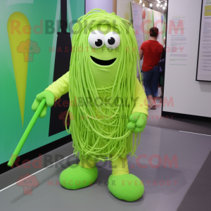 Lime Green Spaghetti...