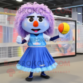 nan Volleyball Net mascot costume character dressed with a Cocktail Dress and Cummerbunds
