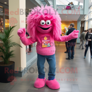 Roze Jambalaya mascotte...
