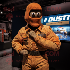 Costume de mascotte de Rust...