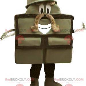 Militær taske soldat maskot
