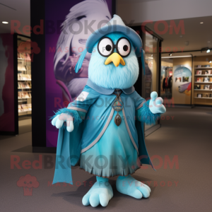 Teal Wizard mascotte...