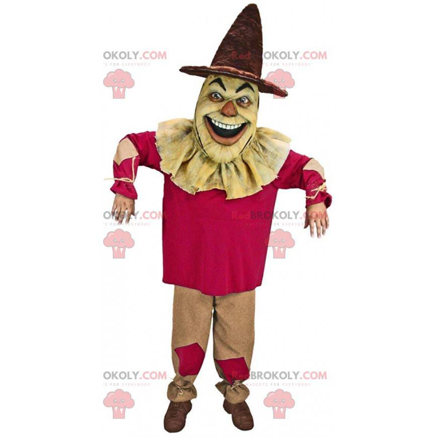 Terrifying scarecrow mascot, horror costume - Redbrokoly.com