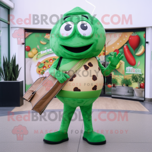 Green Pizza mascotte...