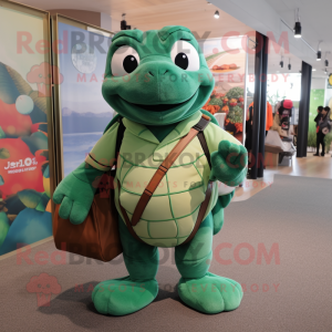 Green Turtle mascotte...