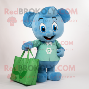 Personagem de mascote Blue...