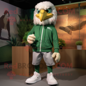 Green Eagle maskot kostume...