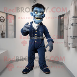 Navy Frankenstein mascotte...