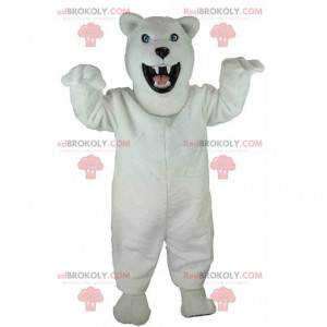 Mascotte orso polare, orso grizzly, costume da orso