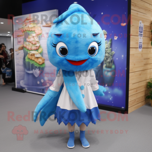 Blue Cod mascotte kostuum...