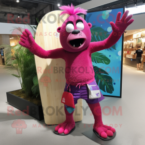 Magenta Acrobat mascotte...