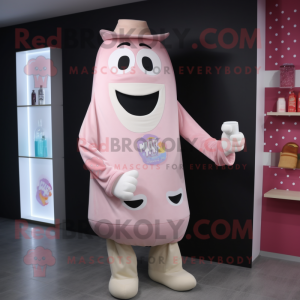 Rosa Flasche Milch...