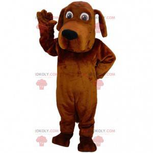Riesenhundemaskottchen, schottischer Hund, Bloodhound-Kostüm -