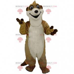 Mascote Meerkat, animal do deserto, fantasia de mangusto -