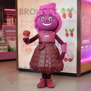 Magenta Choklad maskot...