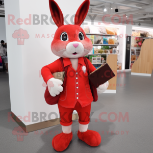 Red Rabbit maskot...