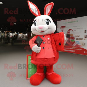 Red Rabbit maskot...