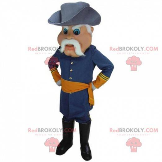 Maskot válečný generál, voják, armádní kostým - Redbrokoly.com