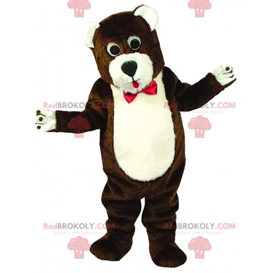 Velký maskot medvídka s motýlkem - Redbrokoly.com Velký maskot medvídka s motýlkem - Redbrokoly.com