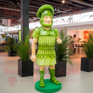 Lime Green Roman Soldier...