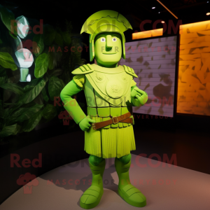 Limegrønn romersk soldat...