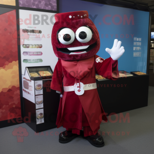 Maroon Sushi mascotte...