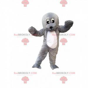 Mascot sea lion, giant gray sea lion, sea lion costume -
