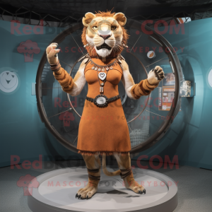 Rust Smilodon mascotte...