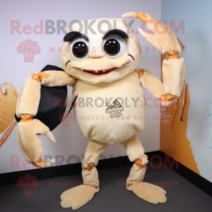 Cream Crab maskot kostym...