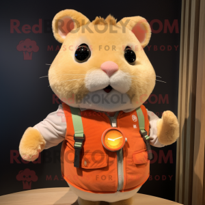 Peach Hamster mascotte...