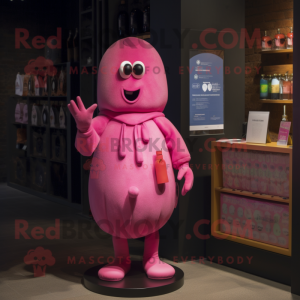 Pink Grenade mascotte...